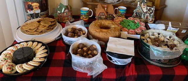 Cookies and Candy from the Annual Christmas Cookie Party