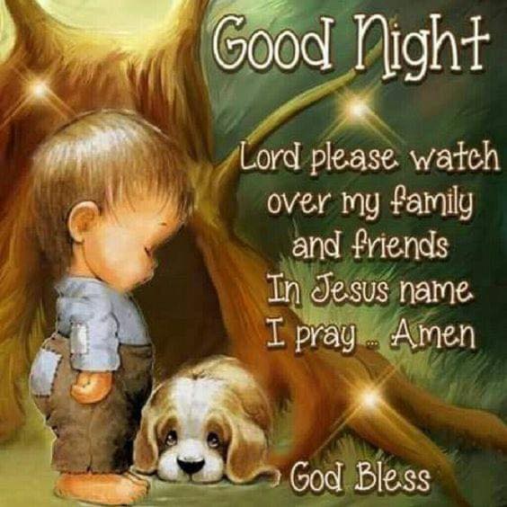 Lord please watch over my family and friends. In Jesus name, I pray. Amen