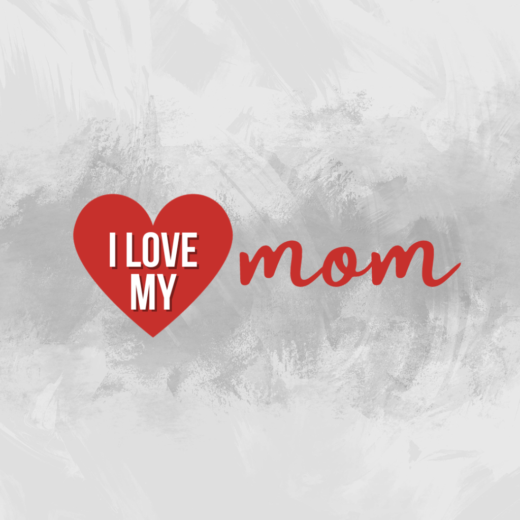 My mommy taught me!
I love my mommy!