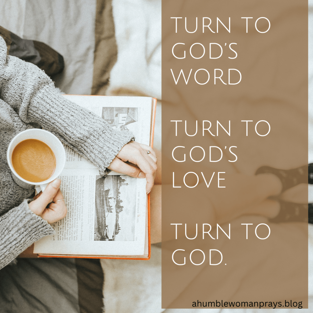 When you are in pain, when you are ashamed, when you don't know what you are...