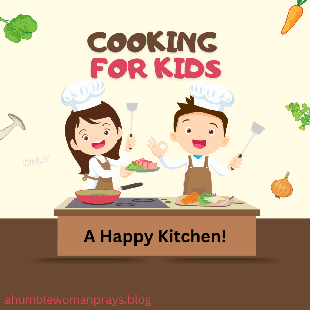 Cooking with the kids is a blast!!
