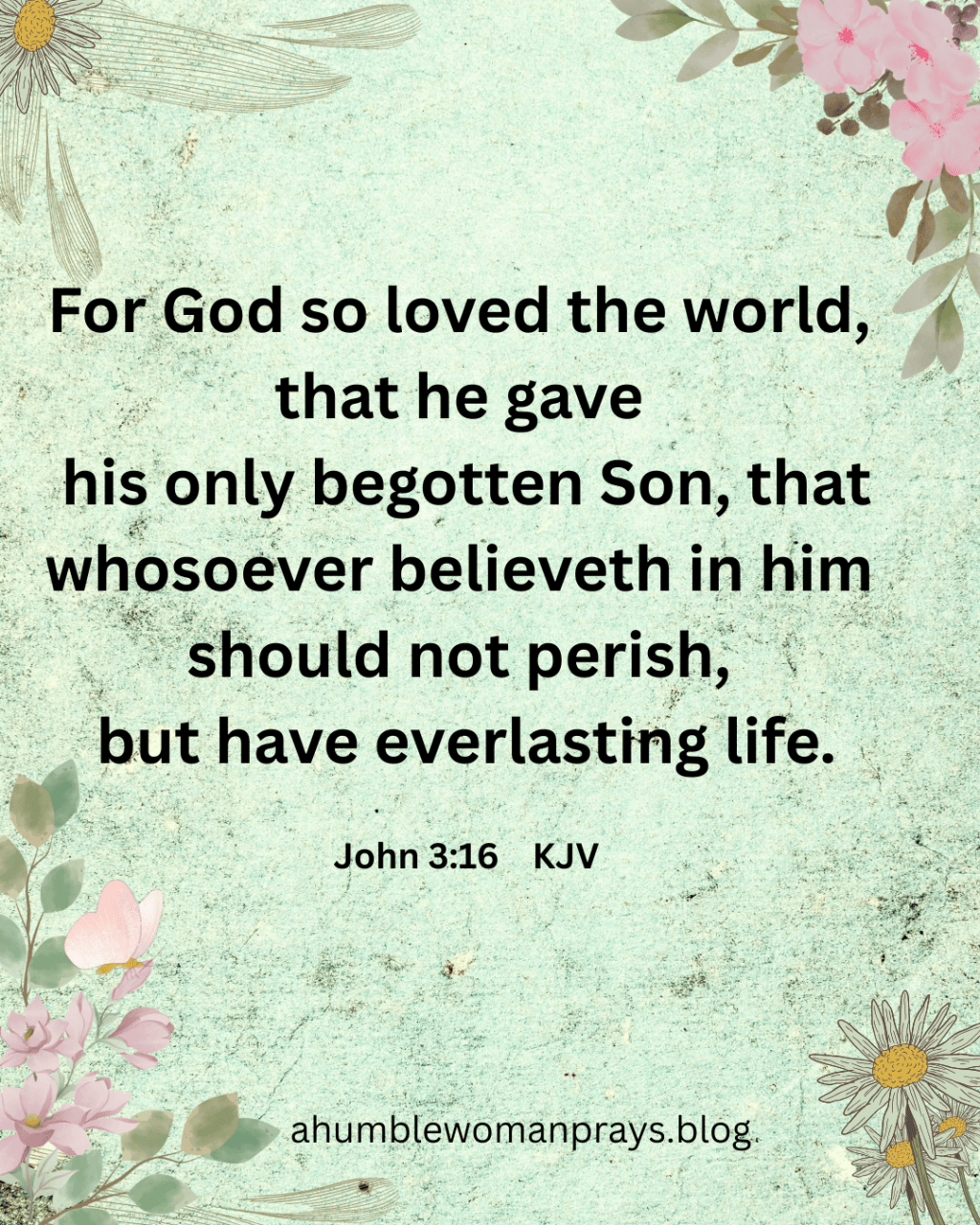 Do you know John 3:16?